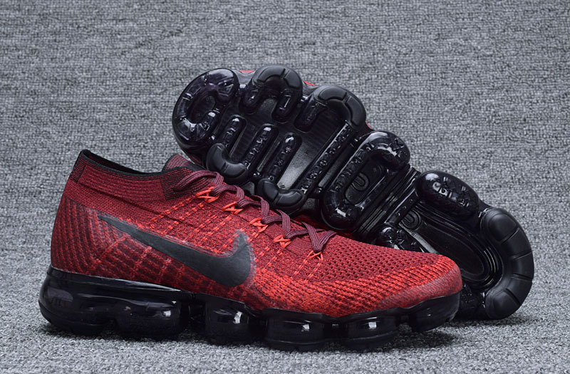 vapormax plus rouge noir